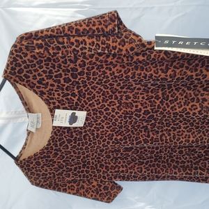 AGB dress Byer Ca., size 12, leopard print